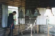 Recording of bells in the church of Terebeni village. Pskov region. 2001.